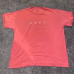 Obey Neon Pink Shirt